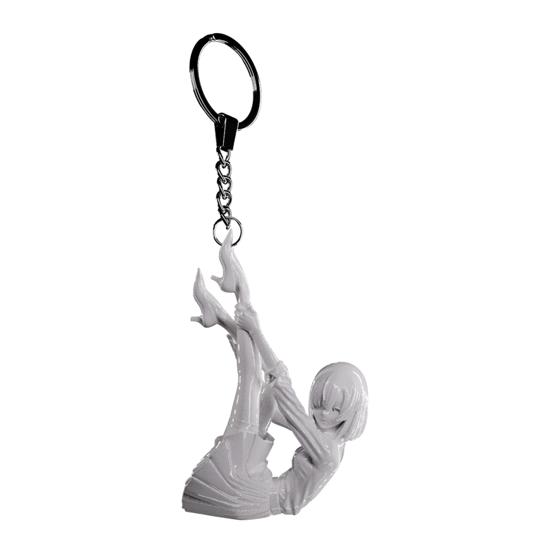 KUROKAMI MOTEL（クロカミモーテル）の「Syo Keychain - White（Toys/Key Holders）」