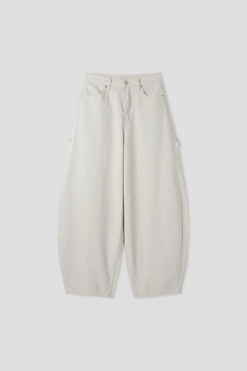 Lovey Heart Cargo Wide Pants (3c)