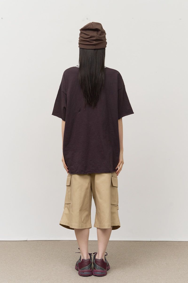 Pard Herringbone Cargo Bermuda