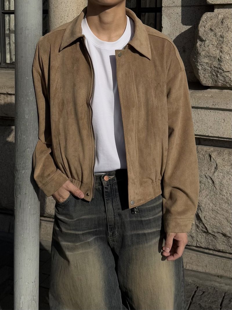 BONE SUEIDE JACKET