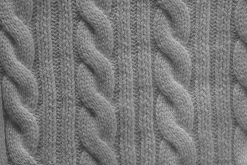 (13 light gray) Twisted Knitted matte AirPods Case