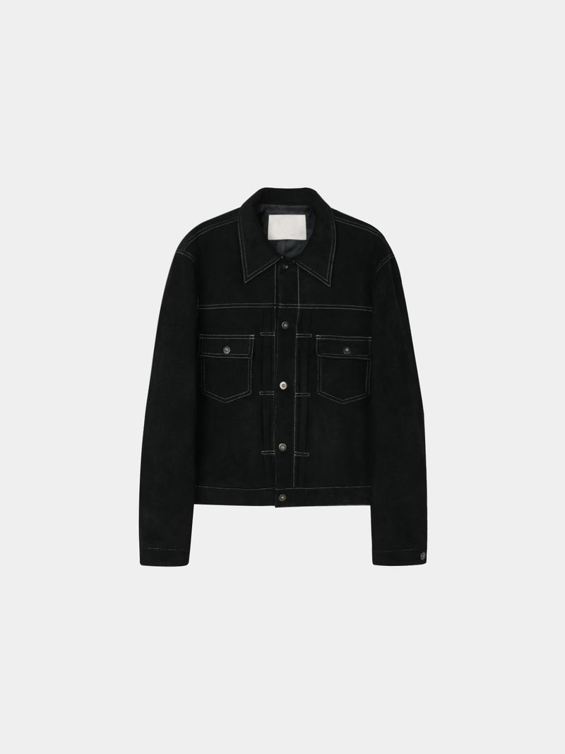 Add suede tracker jacket