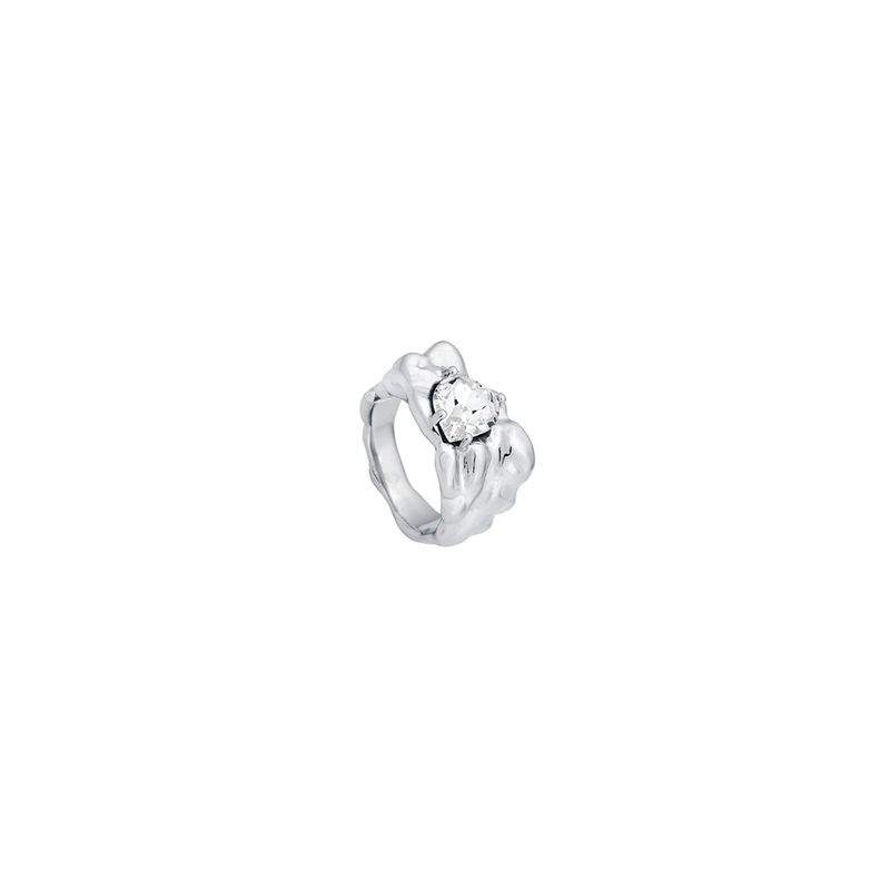 SENTIMENTS（サンティマン）の「NO.317 [SILVER] GEOMETRY HEART EARCUFF（Accessories）」