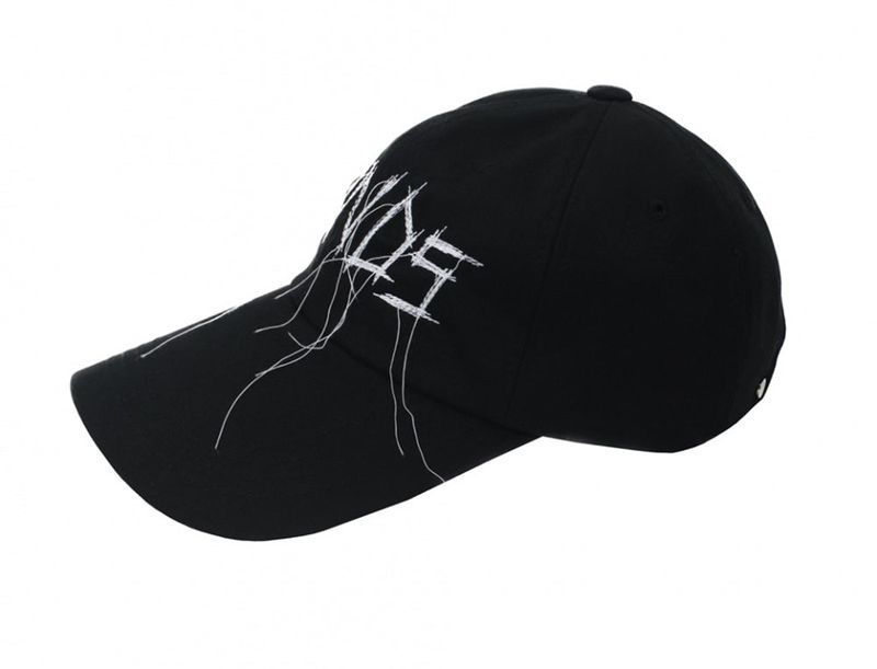 stitch lettering ball cap