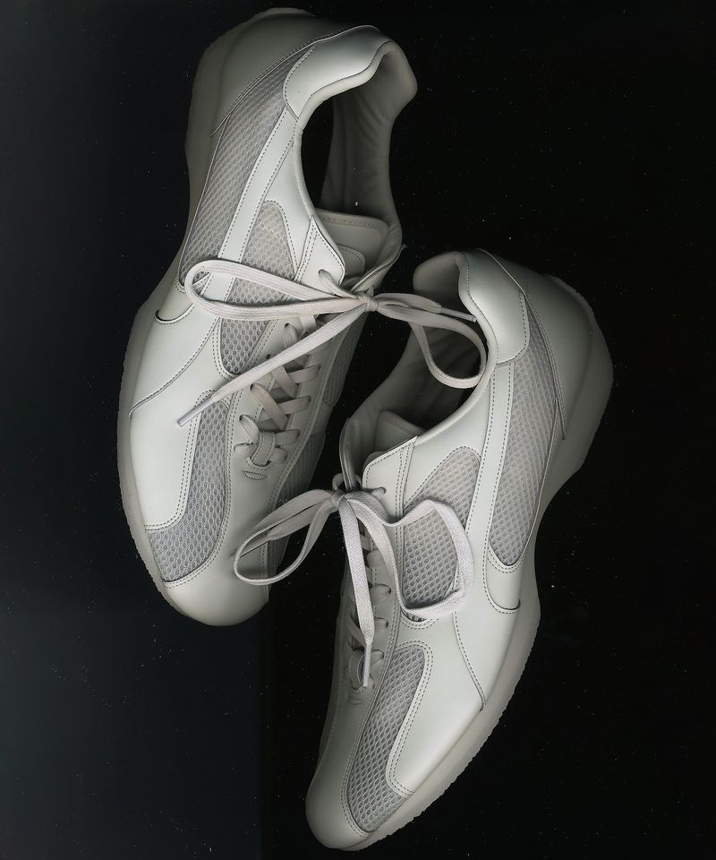 [Lab Series] Spider Leather Sneakers White