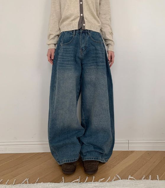 BAON（バオン）の「Lega Side Cut Wide Denim Pants（Pants）」