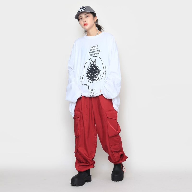Brain over long sleeve T