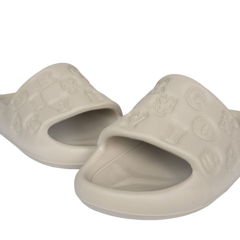 DirtyCoins Embossed Slides - Sand