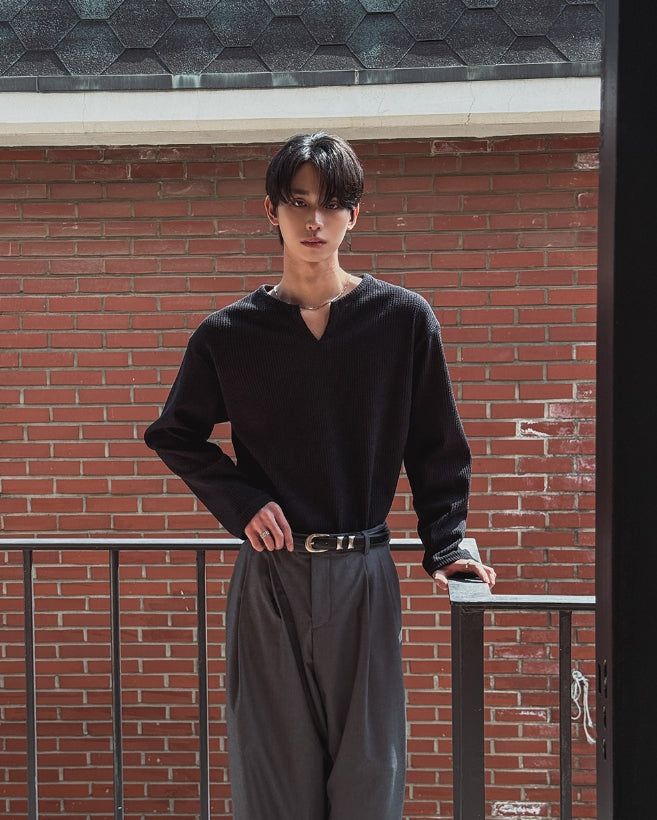 Pro V-slit Long Knit Sleeve