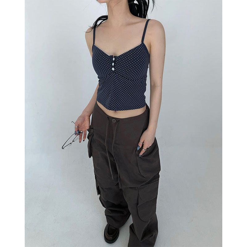 Dot Lace Sleeveless