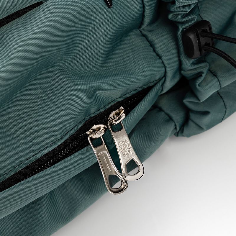 Printed Hidden Pocket Backpack (Green)