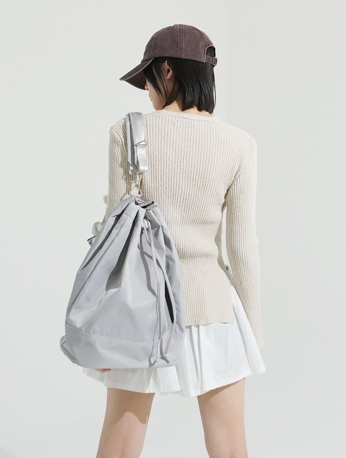 Labeling pleats skirt