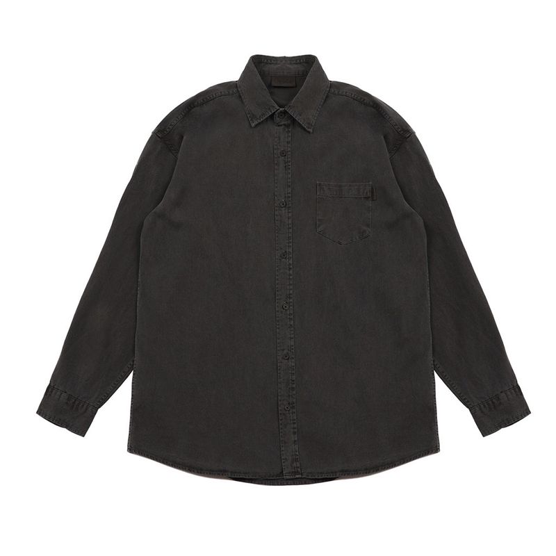 ARCANE FUNK（アーケインファンク）の「PIGMENT COATED SHIRTS CHARCOAL（Tops）」