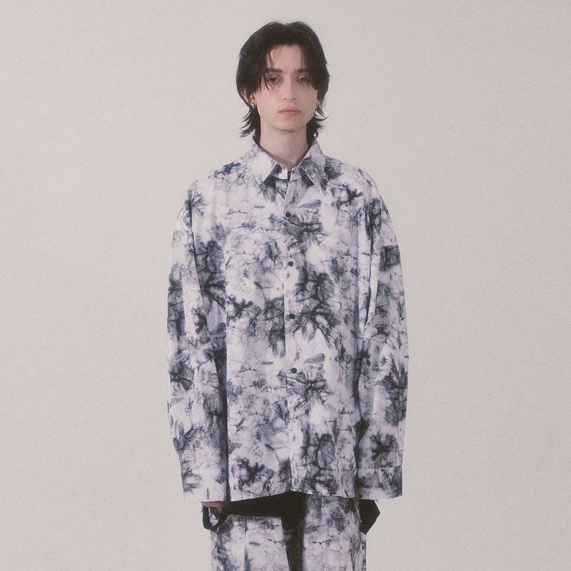 tie-dye shirt_white
