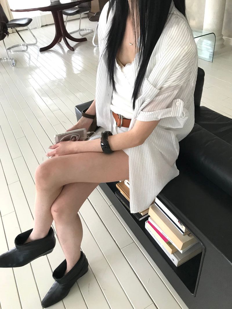 Shape Stripe Shirt (2 colors)