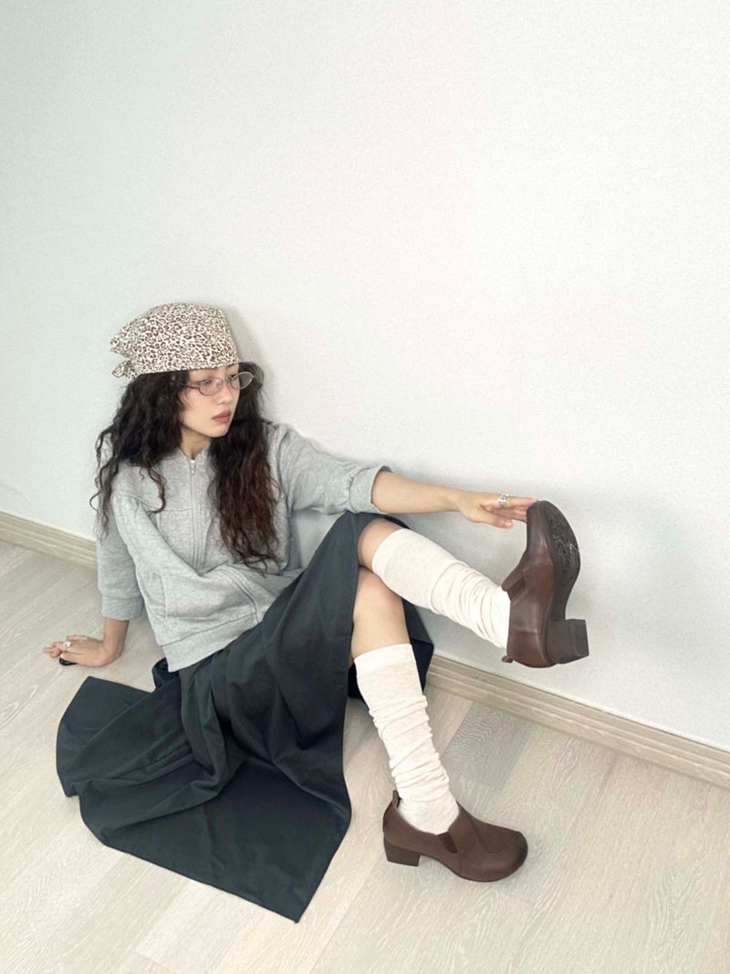 Yuragi Asymmetrical Skirt