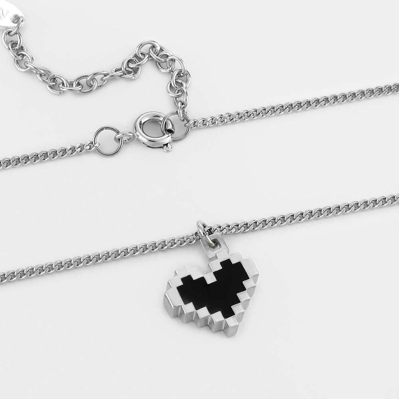 MINI PIXEL LOVE NEC SILVER925
