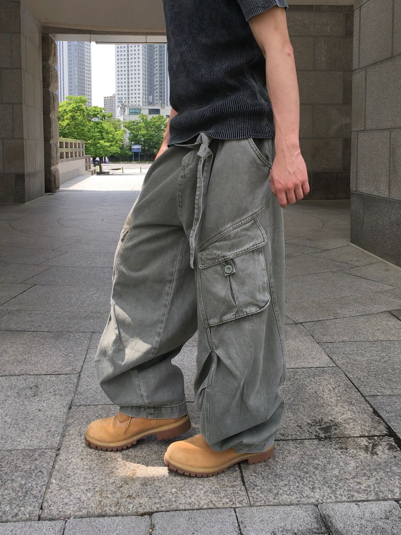 Urban Belted Cargo Pants 3C