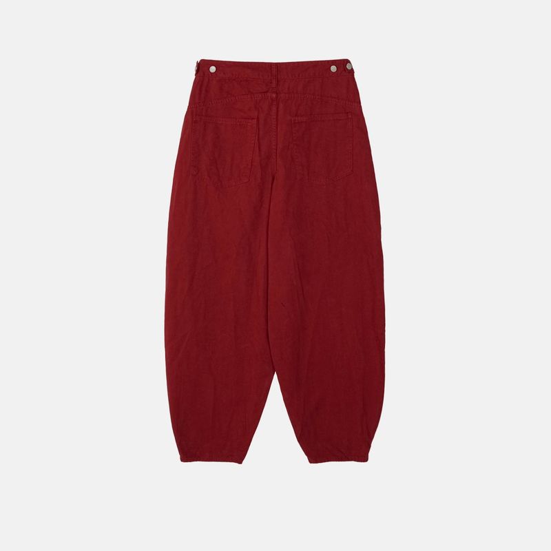 Orbit Snap Balloon Cotton Pants (3 Colors)