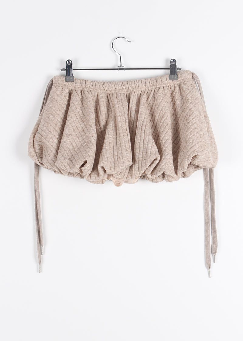 CABLE PUMPKIN SKIRT
