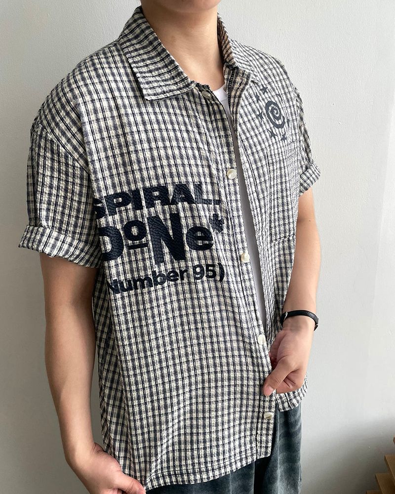 Crew Check Short Sleeve Shirt