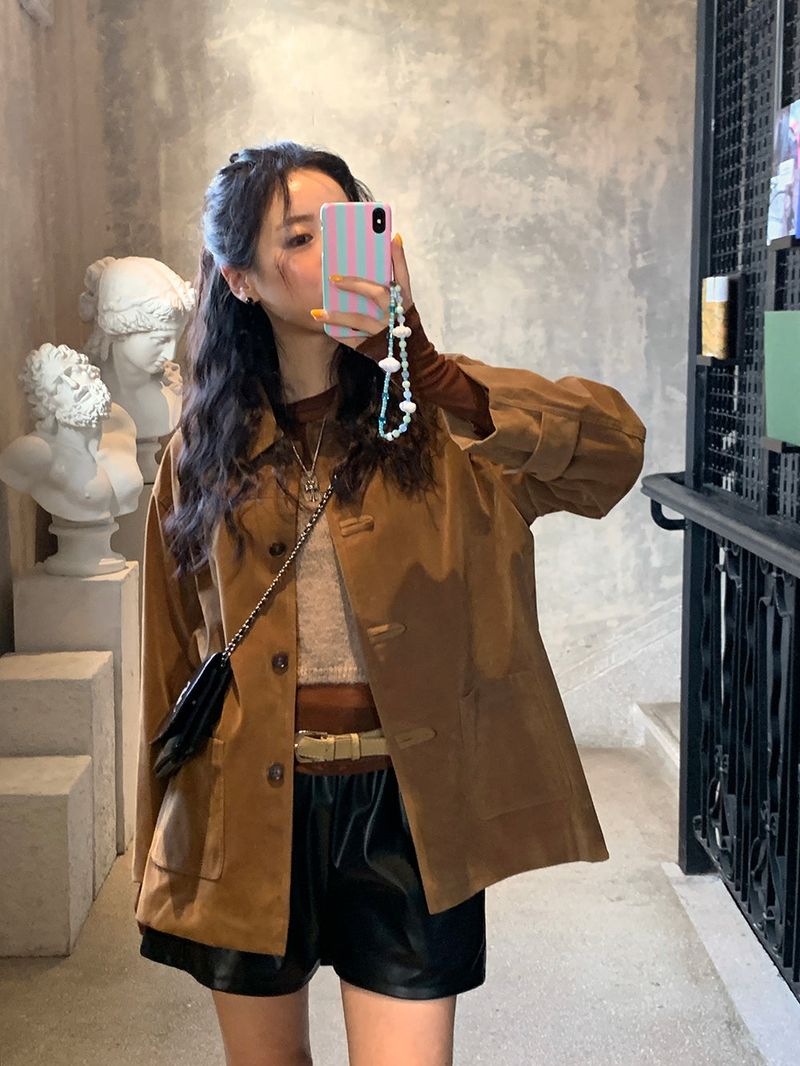 [MADE] Le Elle Leather Shorts