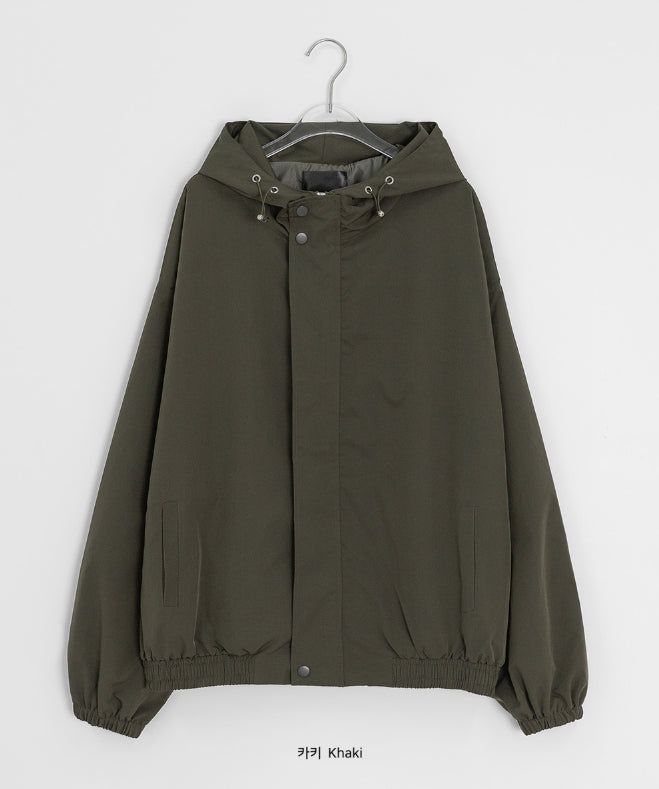 [unisex] Ranji String Windbreaker Field Hood Jumper