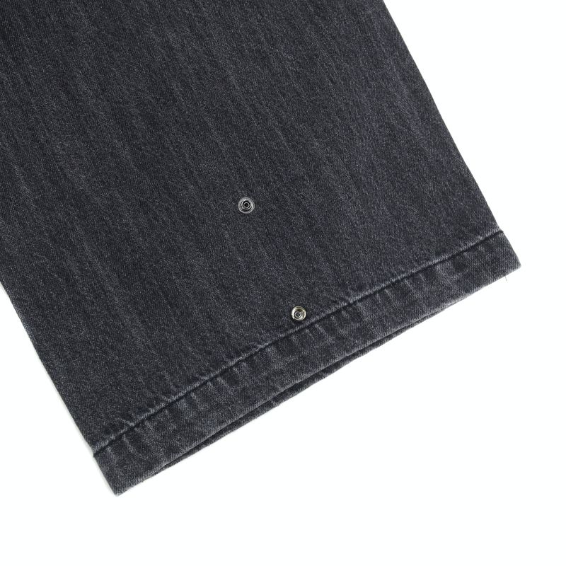 Burnett Double Pintuck Balloon Denim Pants 2C