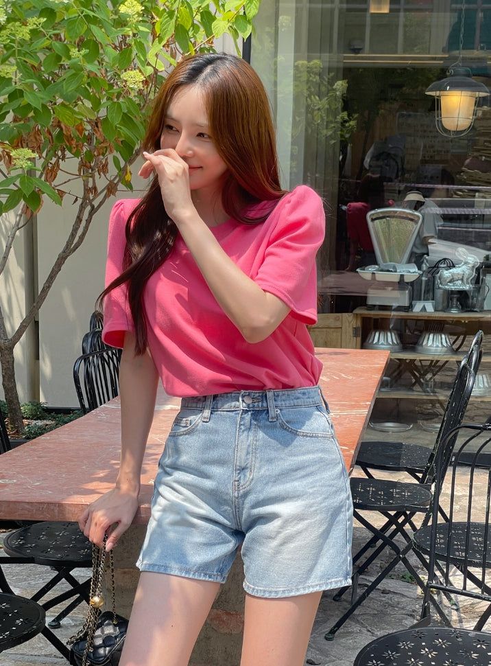 Hazel Puff Short-Sleeve T-Shirt