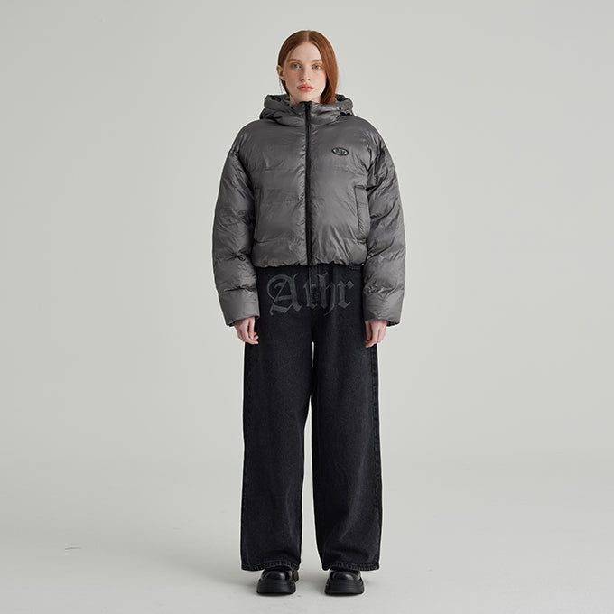 SILVER ATHR SHORT PADED JUMPER