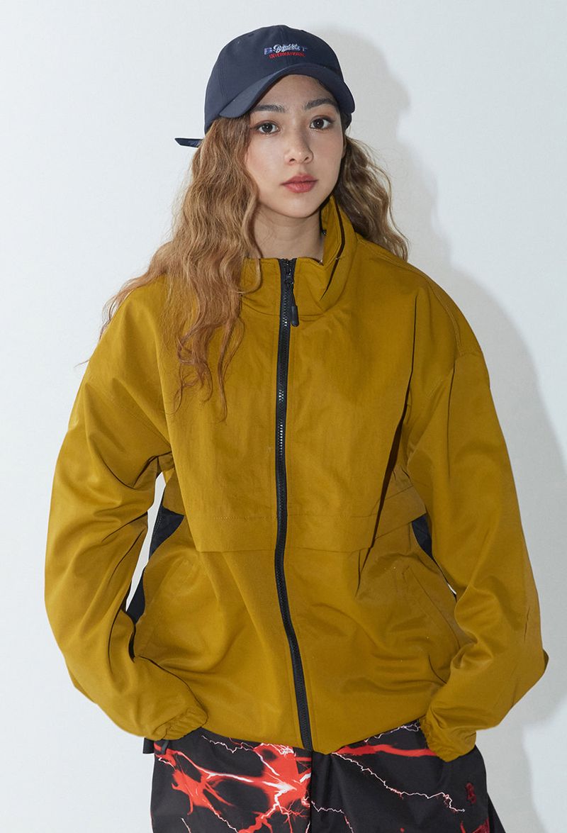BSR2223FWJK059 CCC WIDE JACKET MUSTARD