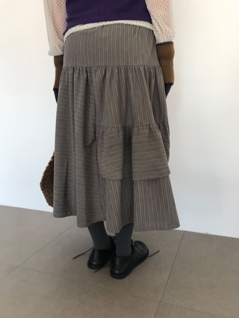 [MD Pick]Lunatic Unbalanced Skirt