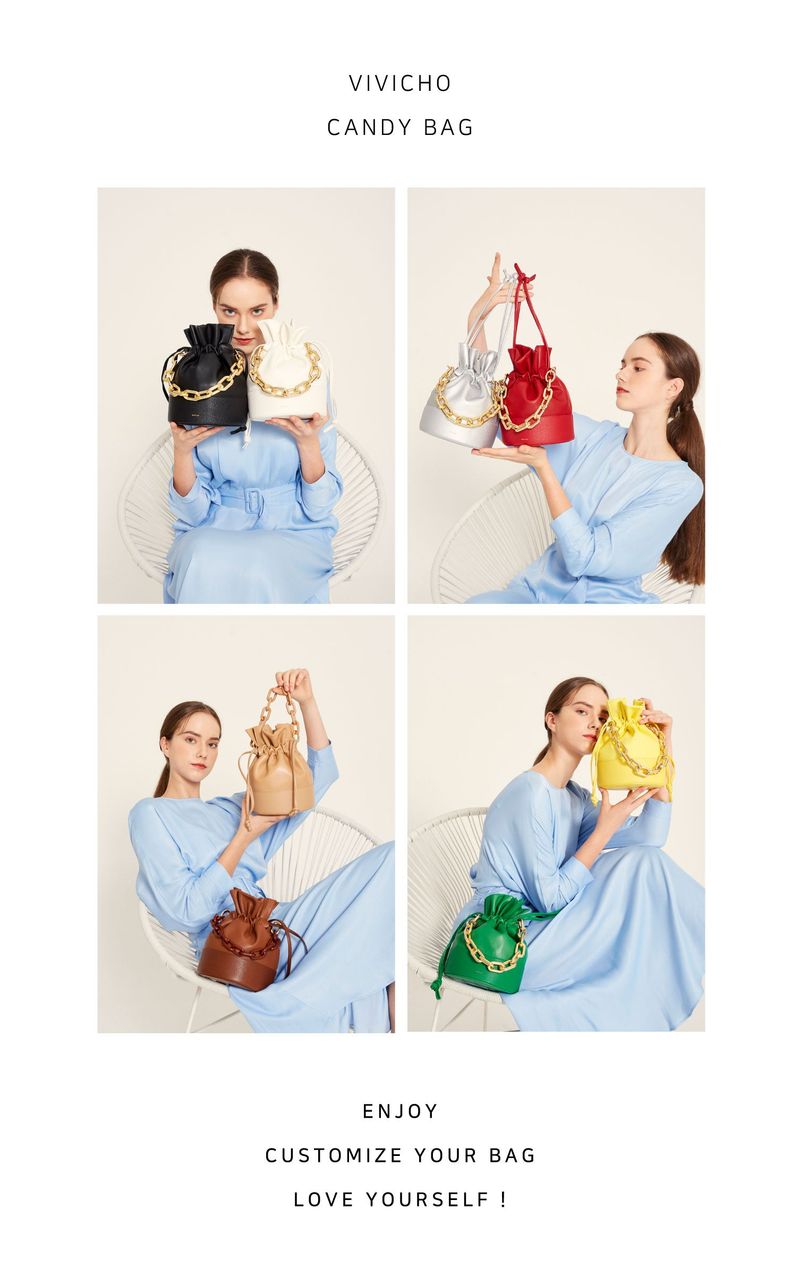 VIVICHO CANDY BAG WHITE