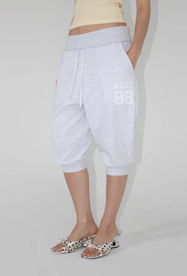 BRAT CAPRI JOGGER PANTS