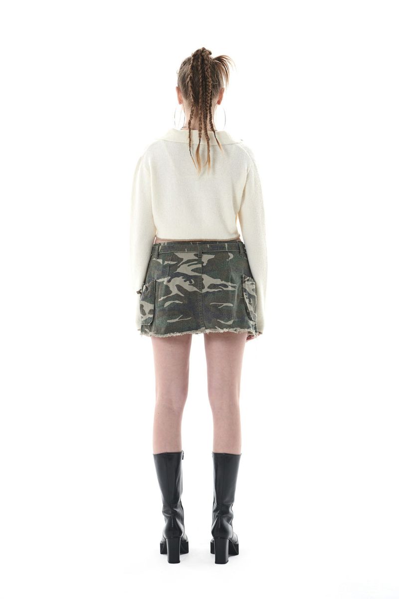 MILITARY MINI SKIRT