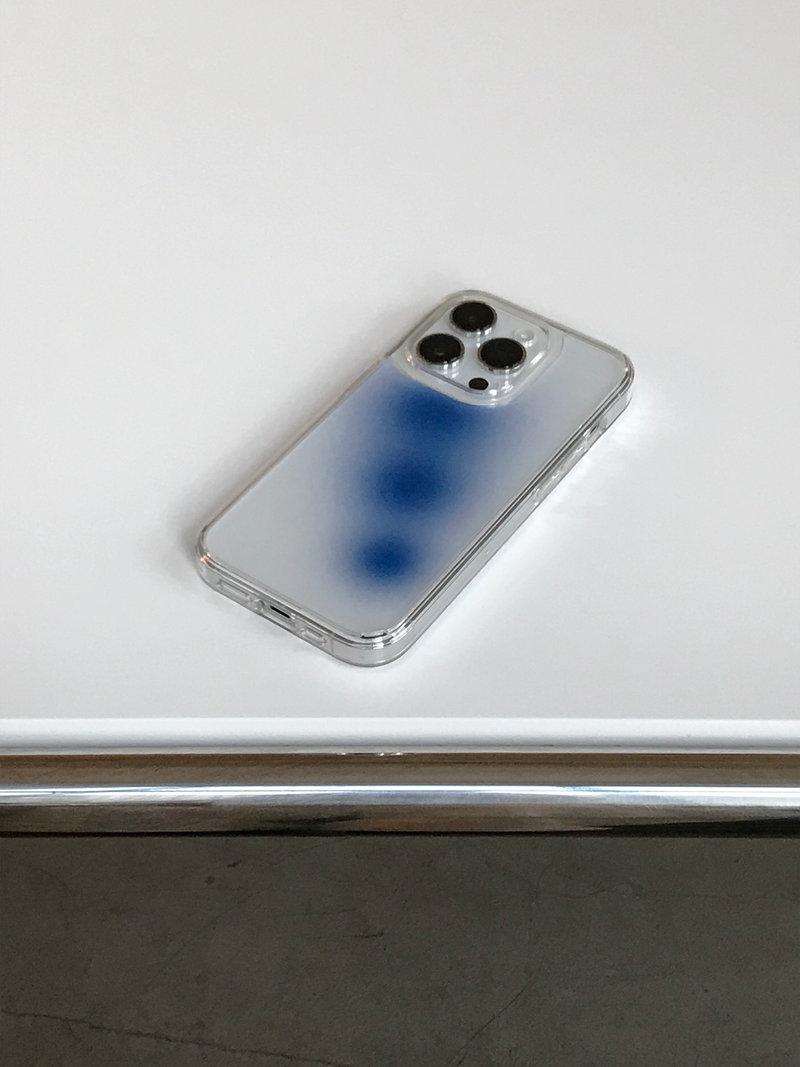 tiny weather(タイニーウェザー)の「flow jelly hard case-cobalt blue(Smartphone Accessories)」
