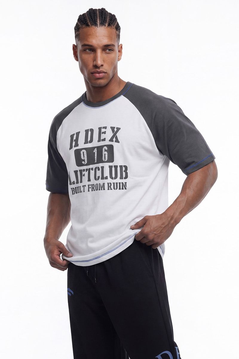 Lift Stitch Raglan Short Sleeve