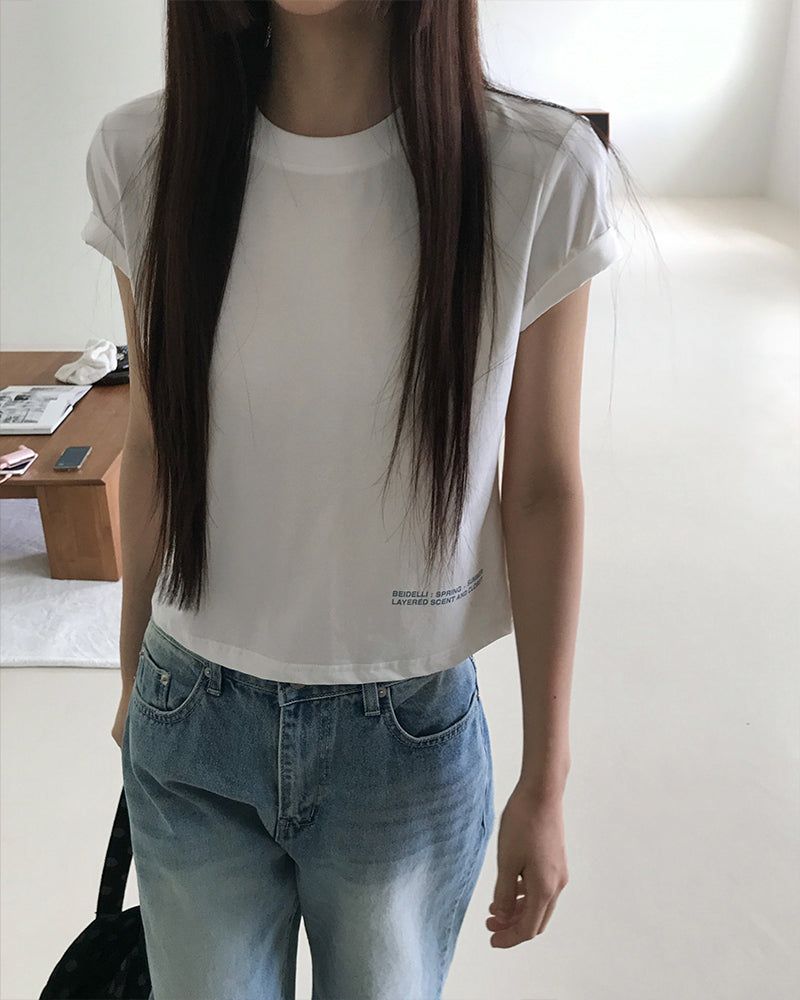 BEIDELLI（ベイデリー）の「[ORIGINAL] Face Round Short-Sleeve T-Shirt（Tops）」