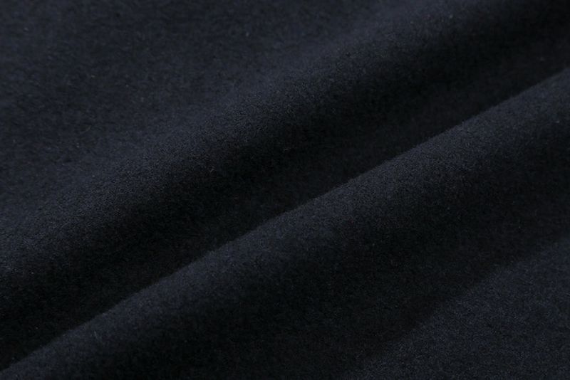 WILD FLOWER WOOL VARSITY JACKET_NAVY