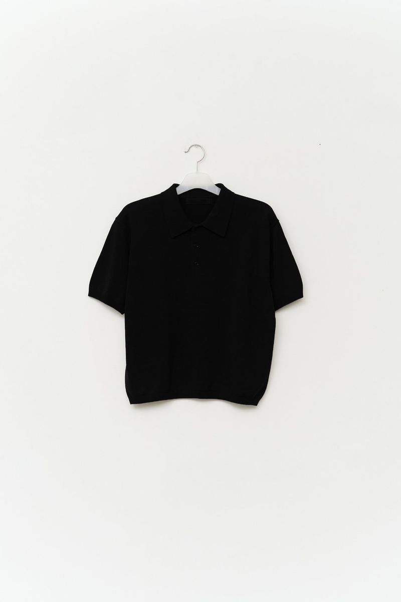 Matthew Button Collar Knit