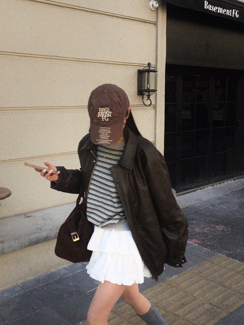 [Bellide made/Overfit] ロックシックレザーブルージャケット