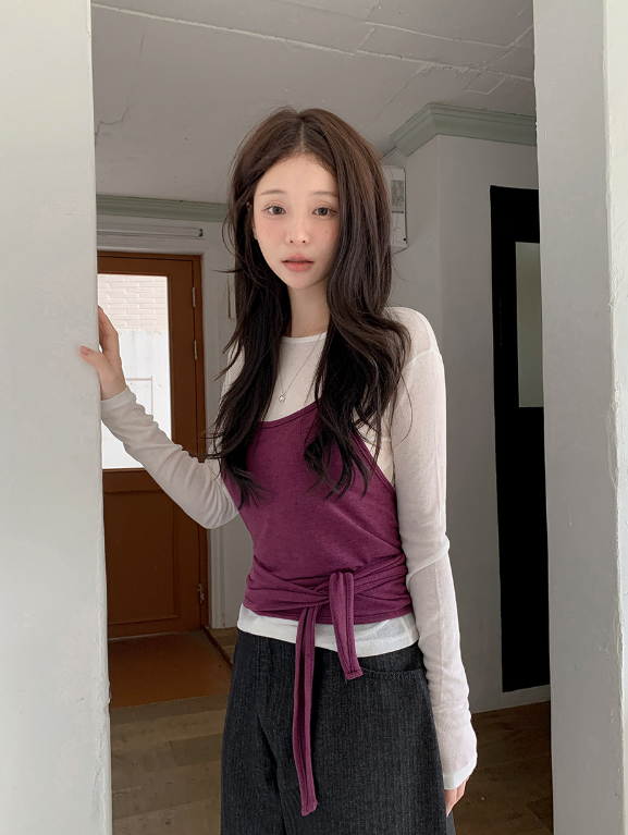 SHOPPERLAND（ショッパーランド）の「Halter Neck Layered Strap Sleeveless (4color)（Tops）」