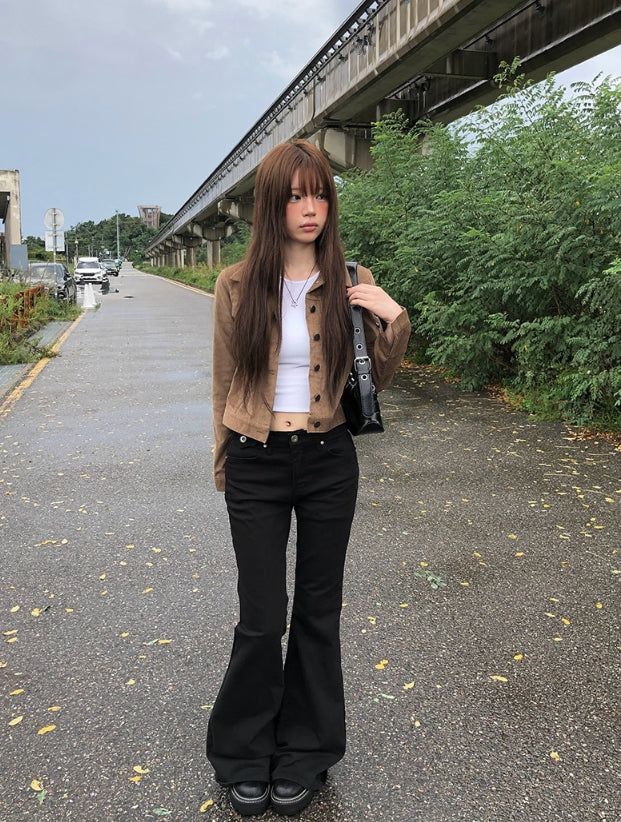 Buckle Leather Eyelet Daily Shoulder Bag