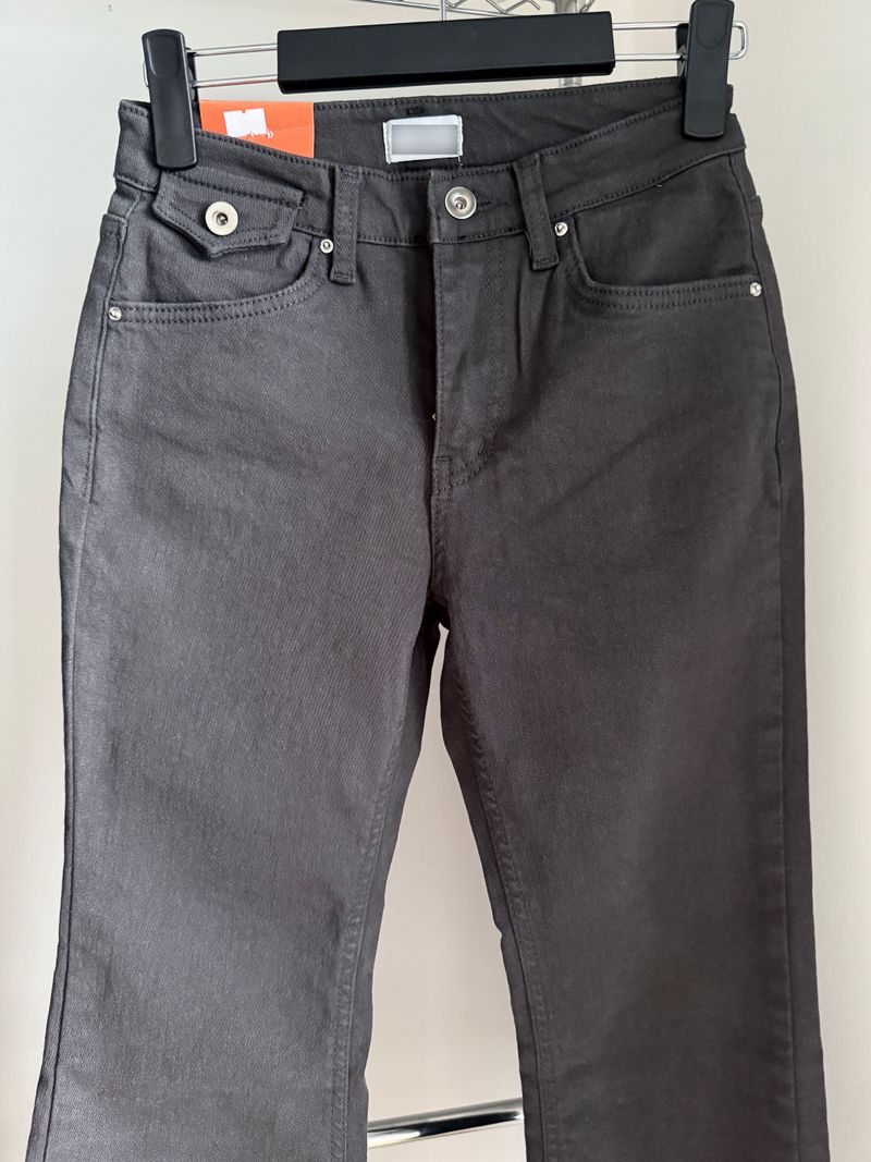 Lux cotton bootcut pants (2 colors)