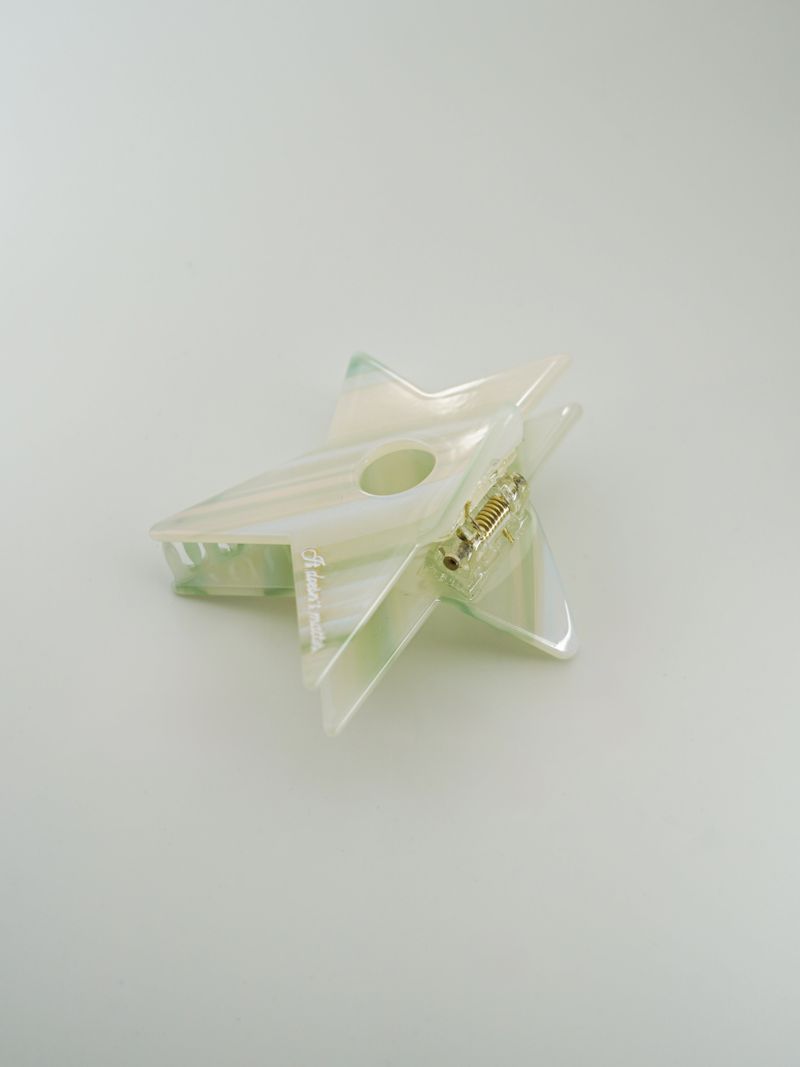 Shooting star hair pin (Green)