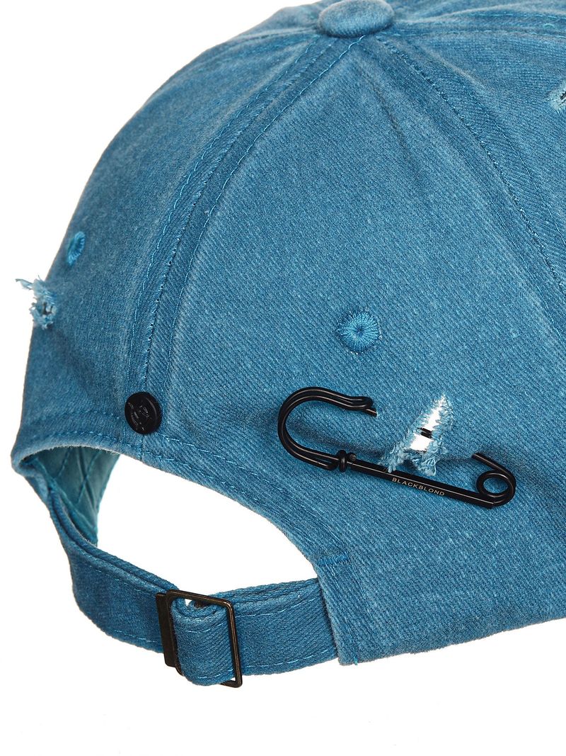 BBD Ripped Custom Vintage Clash Pigment Cap (Ocean Blue)