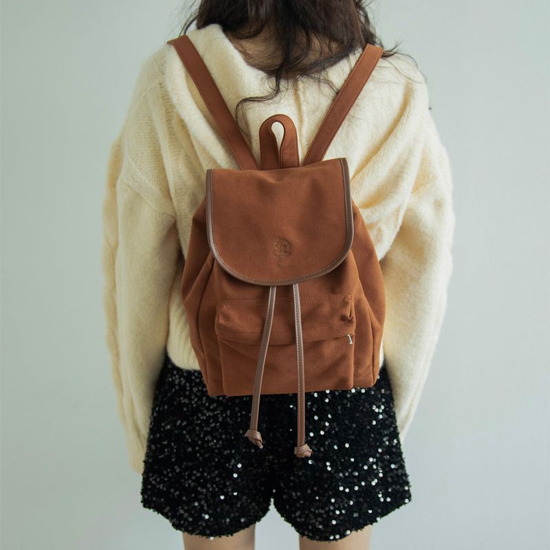 Iroco（イロコ）の「suede backpack_brown（Bags）」