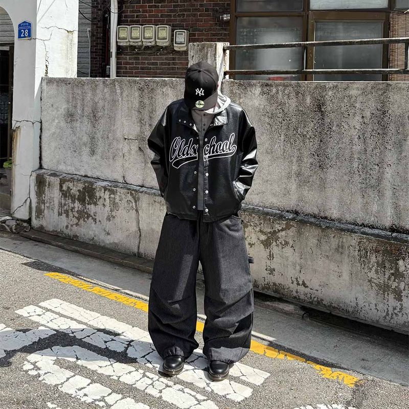 HundoP（ハンドピー）の「Vintage Old-School Leather Jumper（Jackets/Outerwear）」