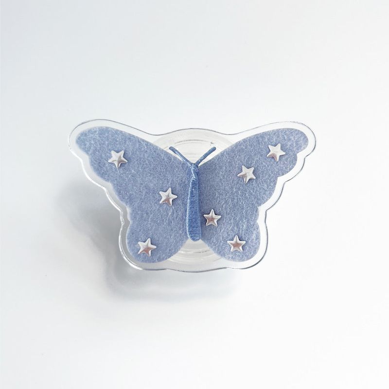 [phone grip]  dreamy wings (blue)