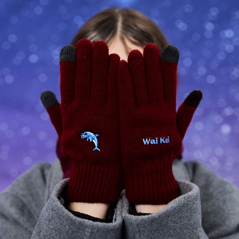 Dolphin smart touch gloves